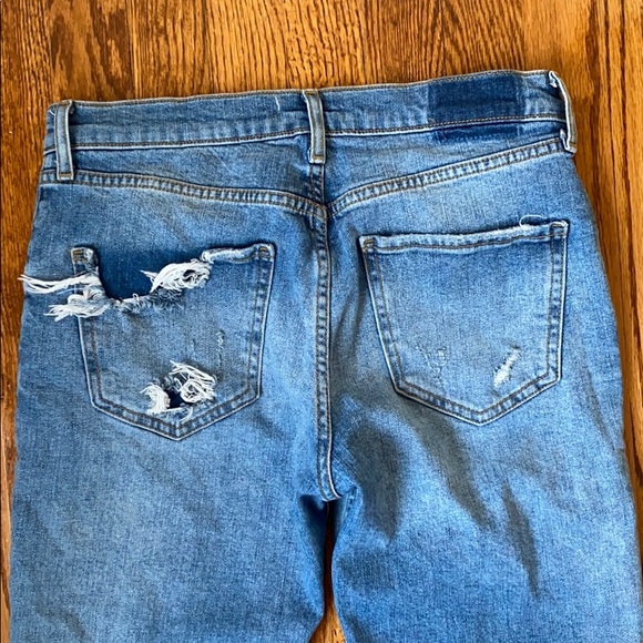 Zara distressed straight leg jean - Picture 3 of 5